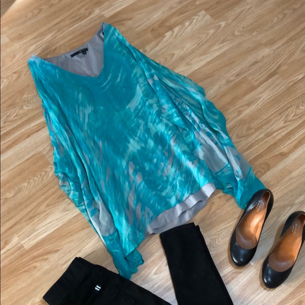 JAYGODFREY Silk Flowy Tunic